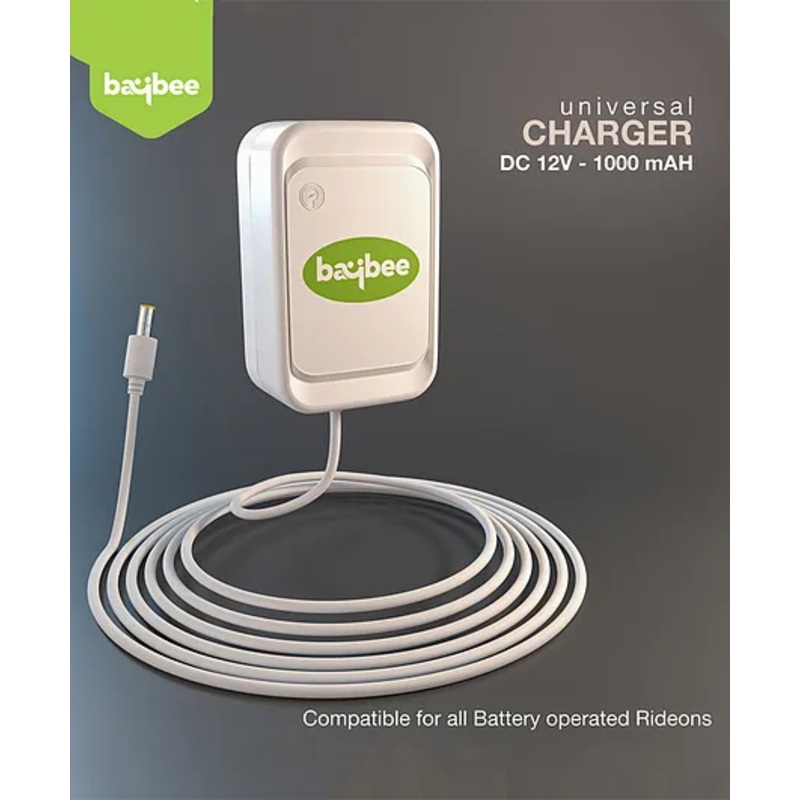 Baybee 12v Charger for Kids Ride on Toys, 12 Volt Battery Charger for Mercedes Benz bwm Audi Maserati Children Powered Ride on car Battery Power