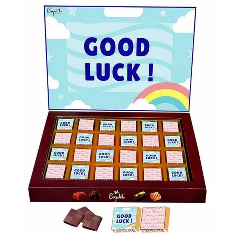 Expelite Good Luck Chocolate Gifts Box – 400 gm