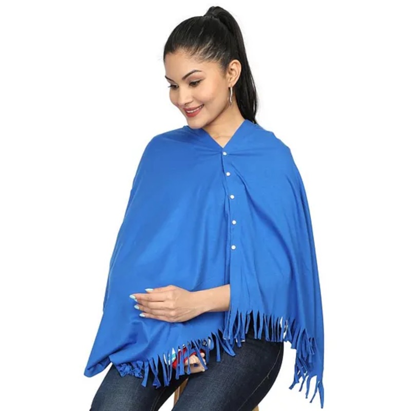 Nene Breast Feeding Multi Purpose Nursing Scarf – Royal Blue
