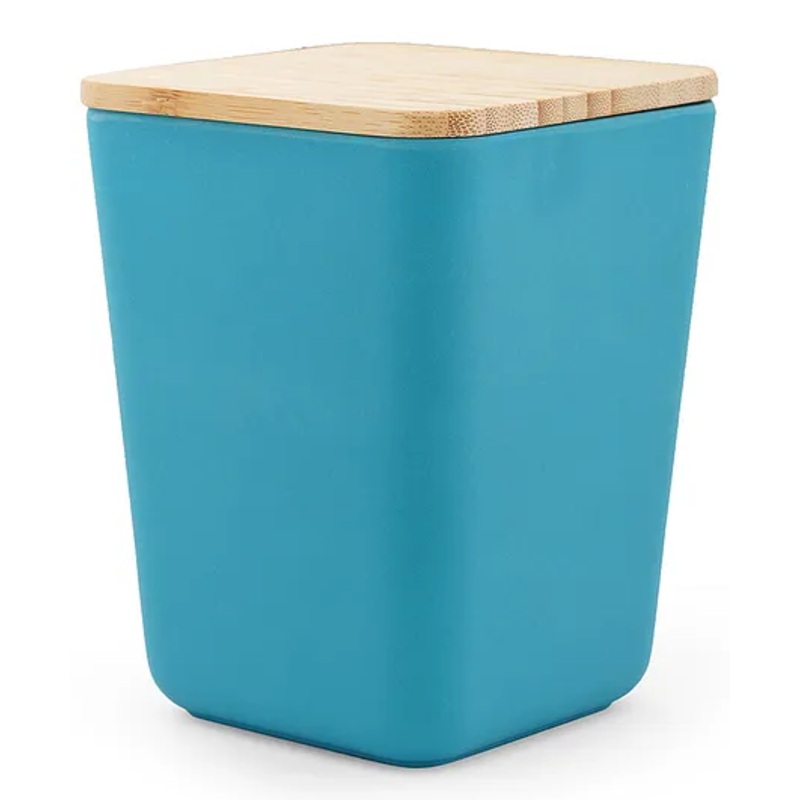 Earthism Eco-Friendly Bamboo Fibre Canister – Blue