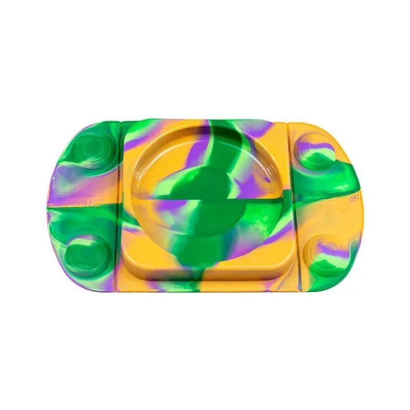 EasyTots MiniMax Mat Silicone Weaning Suction Plate – Multicolor