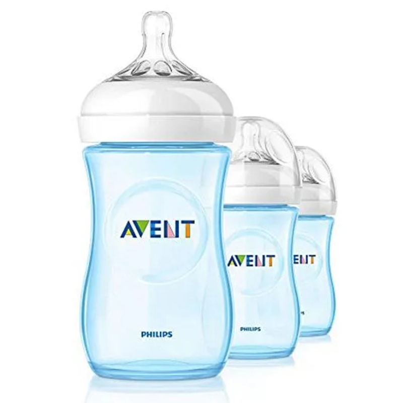 Philips Avent Natural Bottle Pack Of 3 Blue – 260 ml