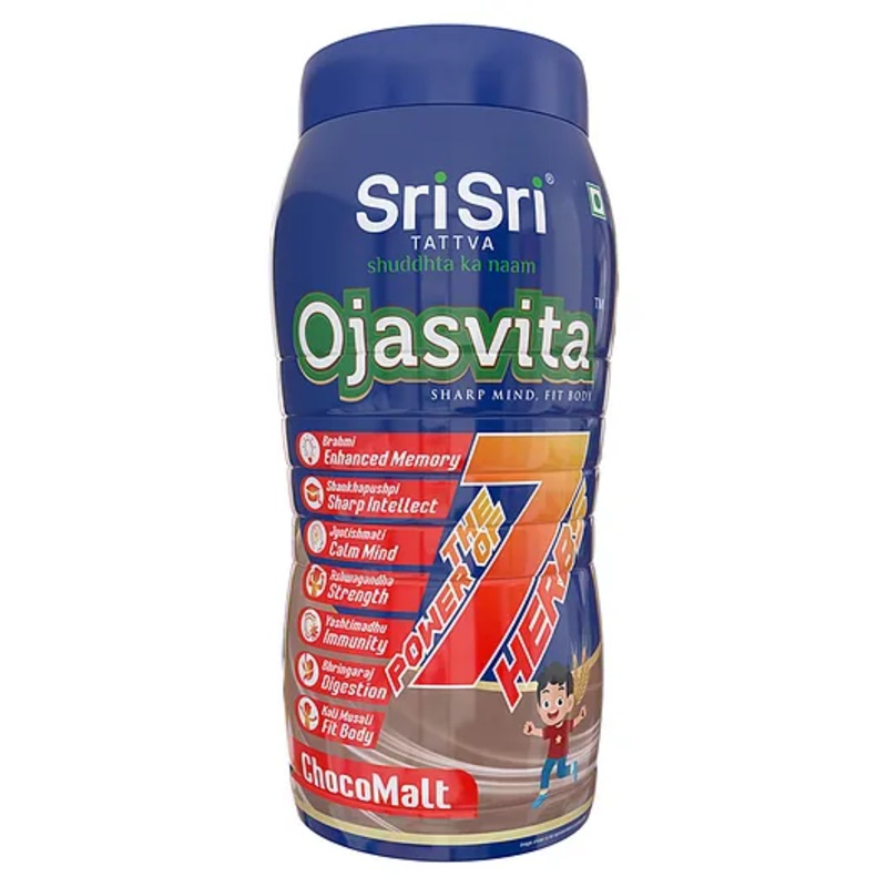 Sri Sri Tattva Ojasvita ChocoMalt Pet Jar, 500 g