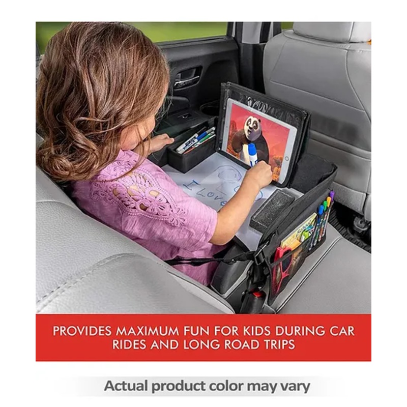 Travel Play Tray – Black Grey