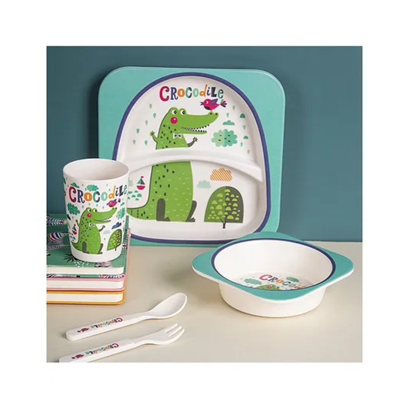 Voncasa Multicolor Children’s Pastel Dinner Set