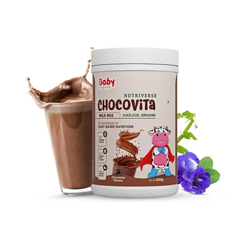 BabyOrgano Nutriverse Chocovita Milk Mix  Chocolate Flavor – 300 g
