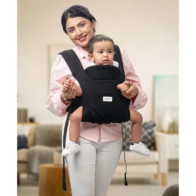 Baybee Cozynest 2-in-1 Ergonomic Baby Carrier with Hip Seat for Newborn to 12 Months | Adjustable Baby Sling Bag with Stretchable Fabric, X-Back Support & M Position Seat | Baby Kangaroo Bag