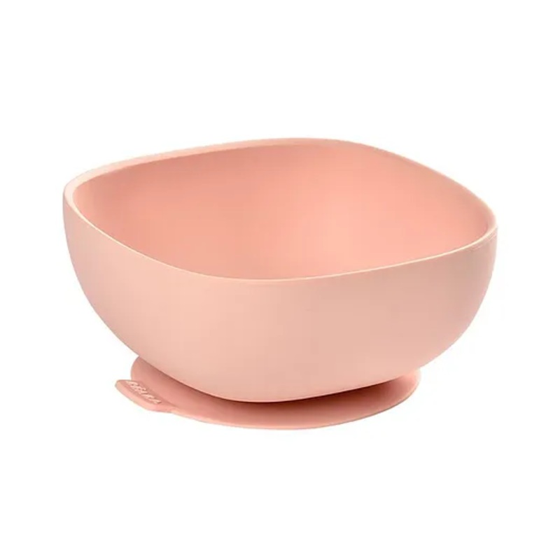 Beaba Silicone Suction Bowl – Pink