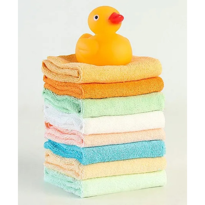 Ben Benny Terry Hand & Face Towels Pack of 8 L 24 x B 24 cm – Multicolour