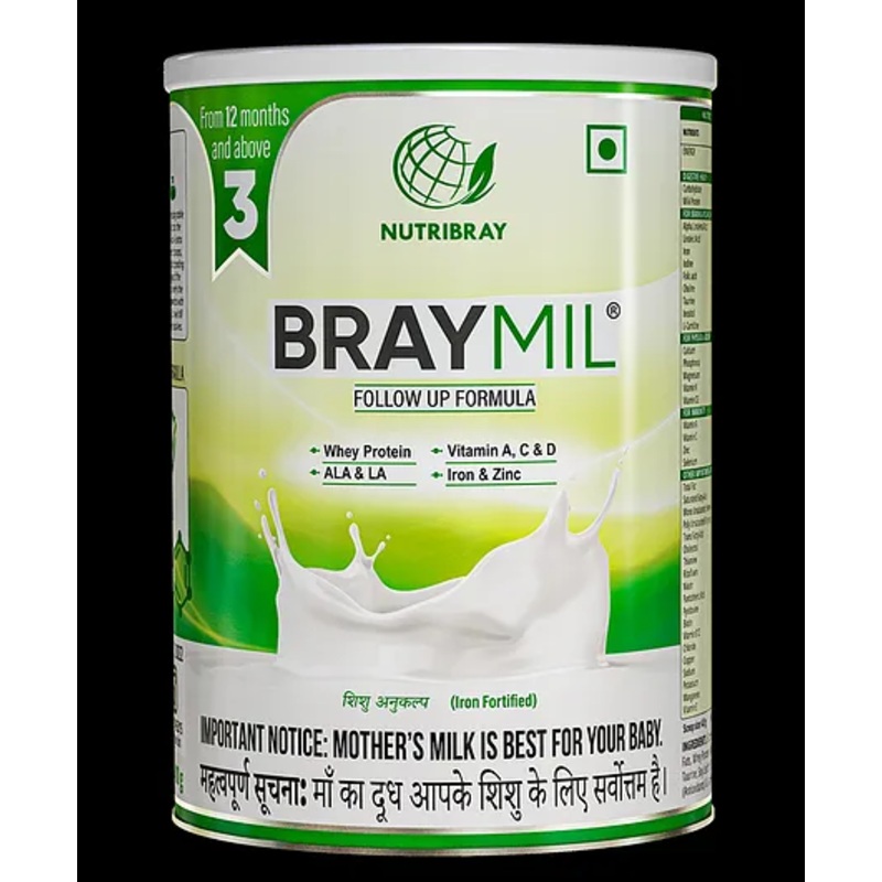 Braymil 3 Follow up Formula Stage  400g Tin Pack
