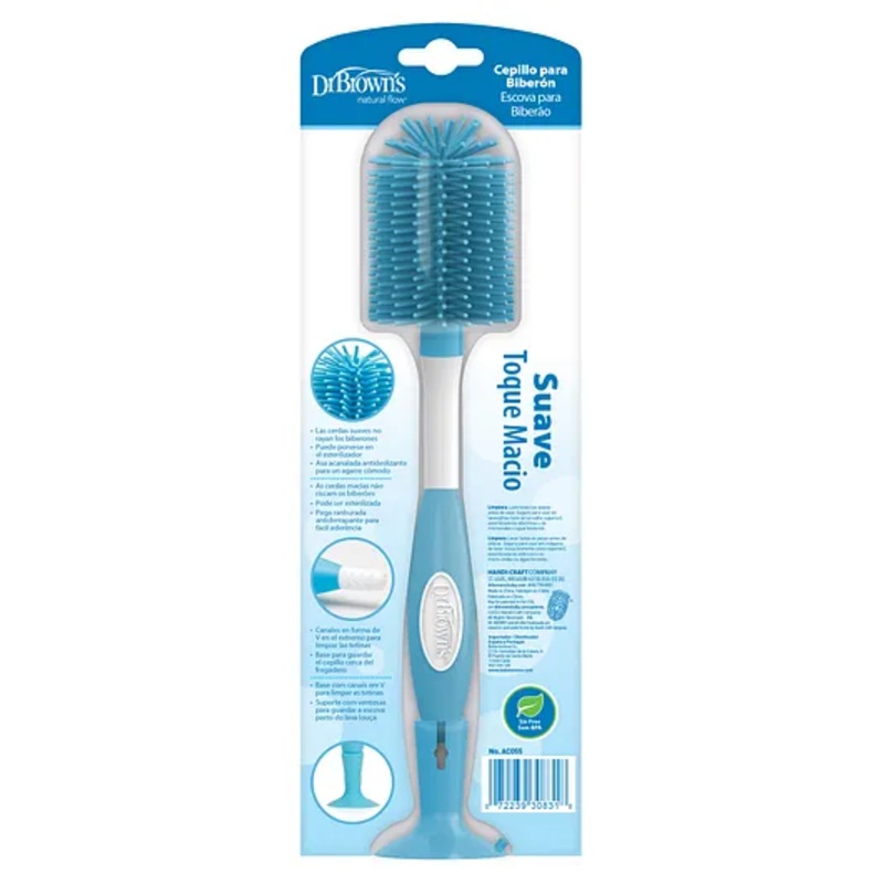 Dr. Browns Soft Touch Bottle Brush – Blue