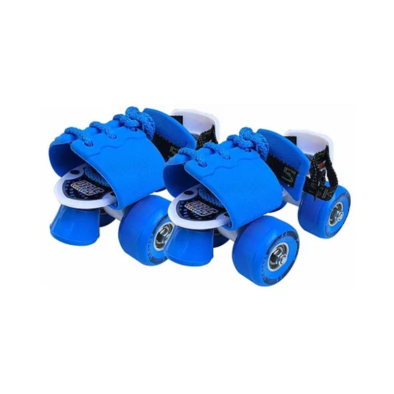 Jaspo Quick Kids Junior Roller Skates – Adjustable Quad Roller Skates for Beginners, Boys & Girls (Foot Length 18-21 cm), Ideal for School, Academy Training, and Kids Roller Skating