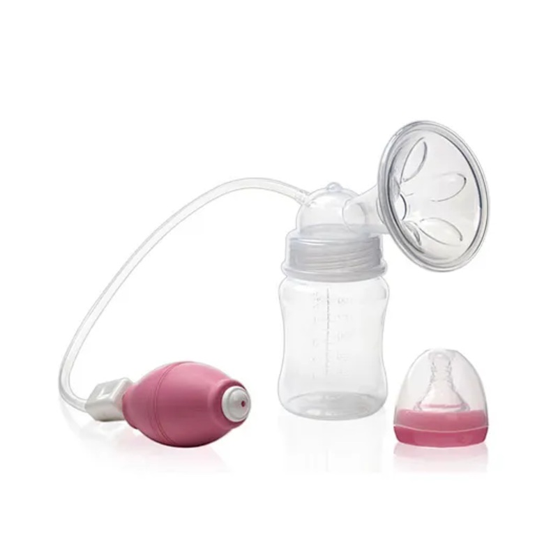 SKB Manual Breast Pump With Bottle – Multicolor
