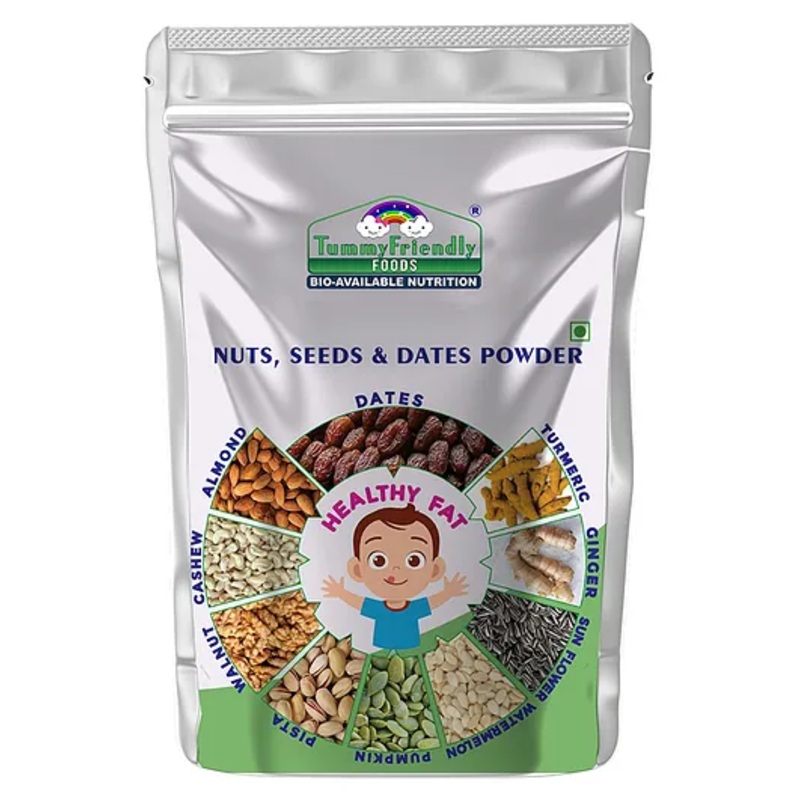 TummyFriendly Foods Premium Nuts, Seeds and Dates Powder | Dry Fruits Powder for Baby – 200g Cereal (200 g, 8+ Months)