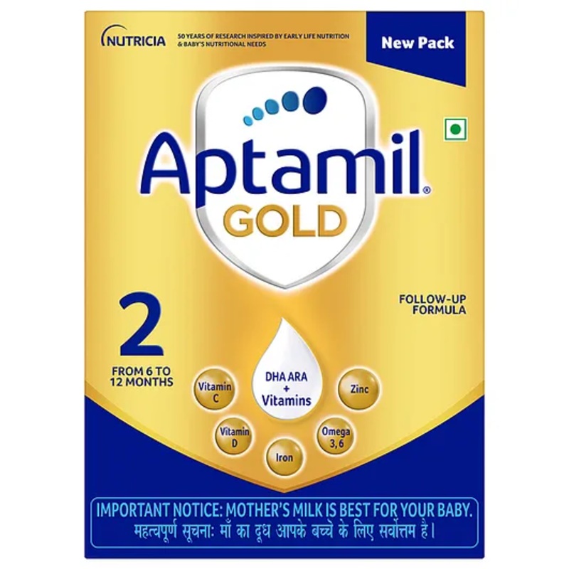 Aptamil Gold+ Stage 2 Follow-On Formula 400g – Immune & Growth Support 6-12m