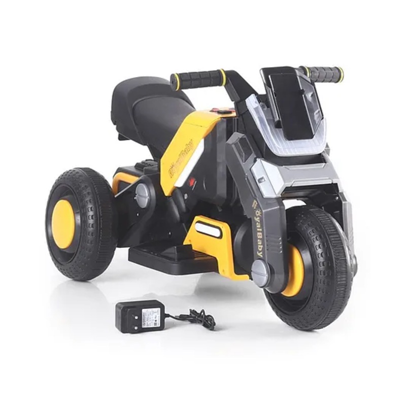 Battery Operated Electric Kids Bike – Yellow