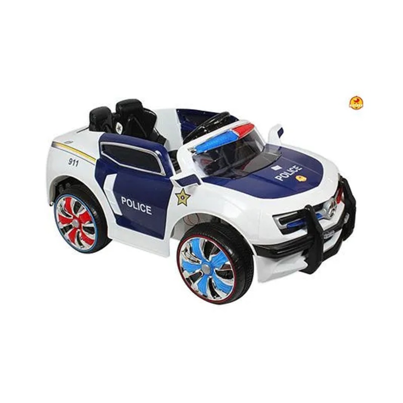 Baybee Mercedes Battery Operated Ride-On Car – White Blue