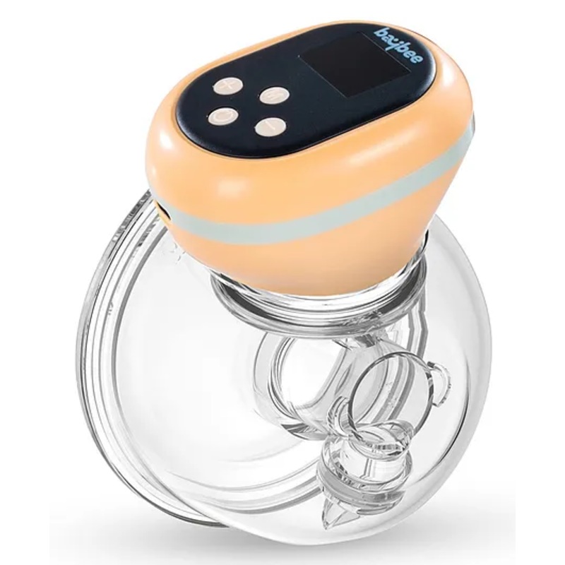 Baybee Wearable Electric Breast Pump for Feeding Mothers, Automatic Breast Feeding Pump Electrical with Led Screen, 3 Modes, 9 Level Suction Adjustment | Hands Free Milk Pump for Breastfeeding