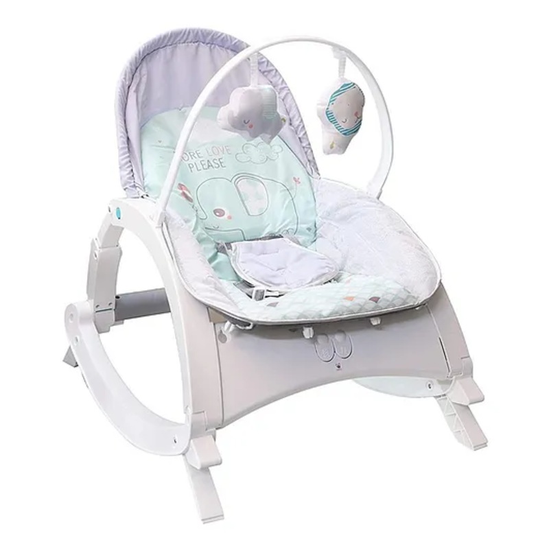 Fiddly Rocker Chair With Music And Vibration Function – White