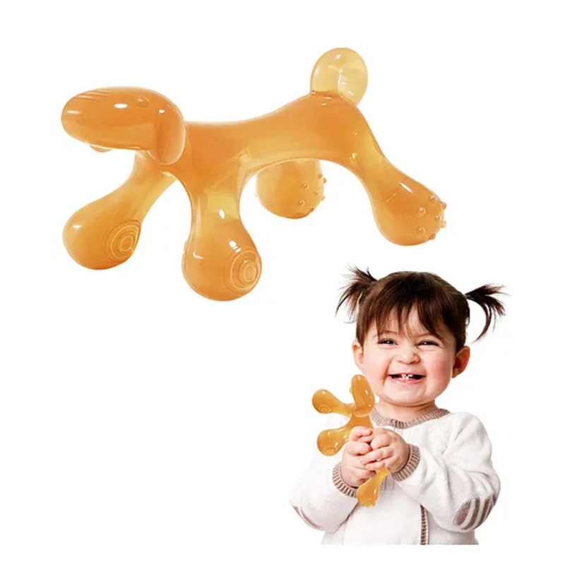 FunBlast Silicone Animal Teether Toy with Box for Baby  Pack of 1