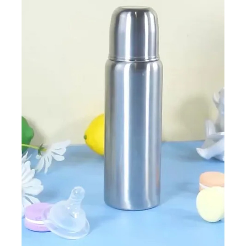 Numum Premium Steel Feeding Bottle ( design may vary slightly) – 250 ml