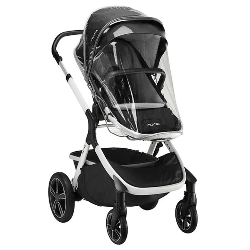 Nuna Demi Grow Baby Stroller-With Cup Holder-Converts to Double or Twin Stroller-Custom Dual Suspension-Pram -black