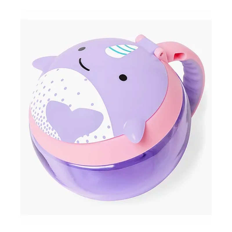 SKIP HOP ZOO SNACK CUP Narwhal 12M to 48M