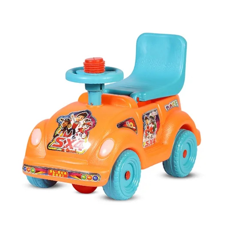 Toy Plus SX4 Foot to Floor Ride On – Blue Orange