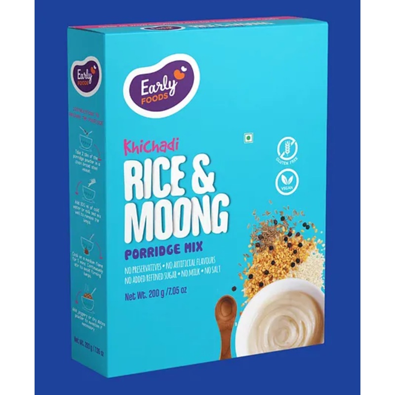 Early Food Rice & Moong Khichdi Mix 200g