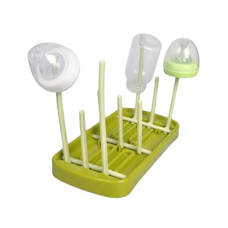 Syga Foldable Bottle Drying Rack – Green