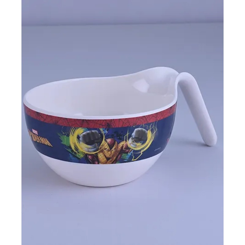 Servewell Maggie Bowl Spider Man Theme – Multicolour (Color and design may vary)