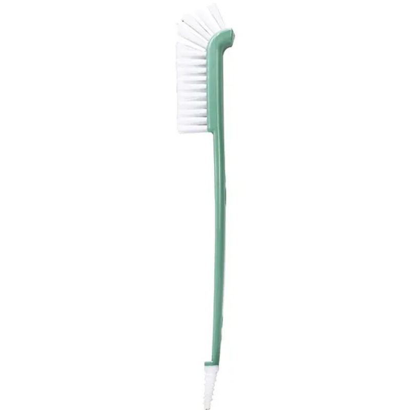 Adore Laventine Premium 2 in 1 Bottle and Teat Cleaning Brush with Head Case (Green)