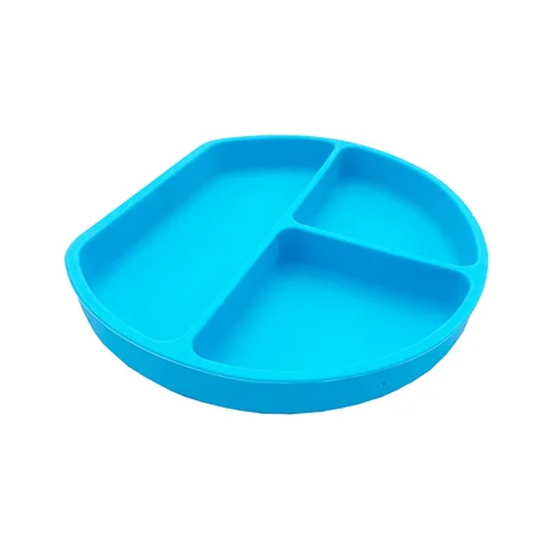 Amour Silicone Grip Self Feeding Suction Dish – Blue