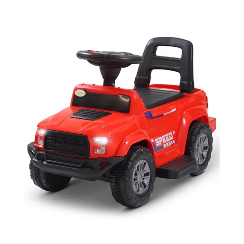 Baybee Blaze Pro Rechargeable Battery Operated Jeep for Kids, Ride on Toy Kids Car with Music & LED Light, Baby Big Electric Car Jeep Battery Car for Kids (Red)