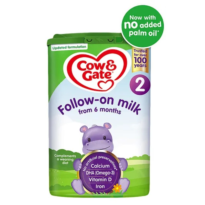 Cow & Gate Stage 2 Follow-On Milk Formula 800g – Support Growth & Development 6M+