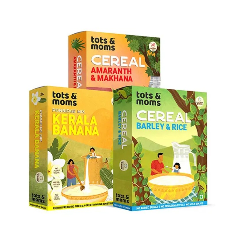 Tots & Moms Foods Calcium Rich Foods Combo Pack of 3 – 200 gm each