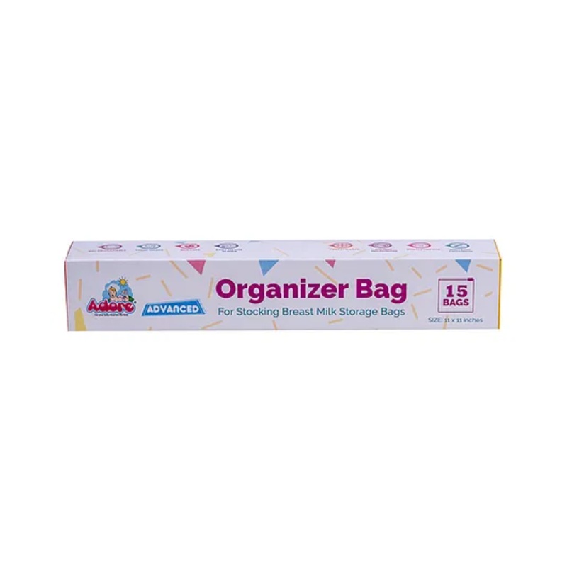 Adore Organizer Bag For Stocking Breast Milk Storage Bags- 15 Bags