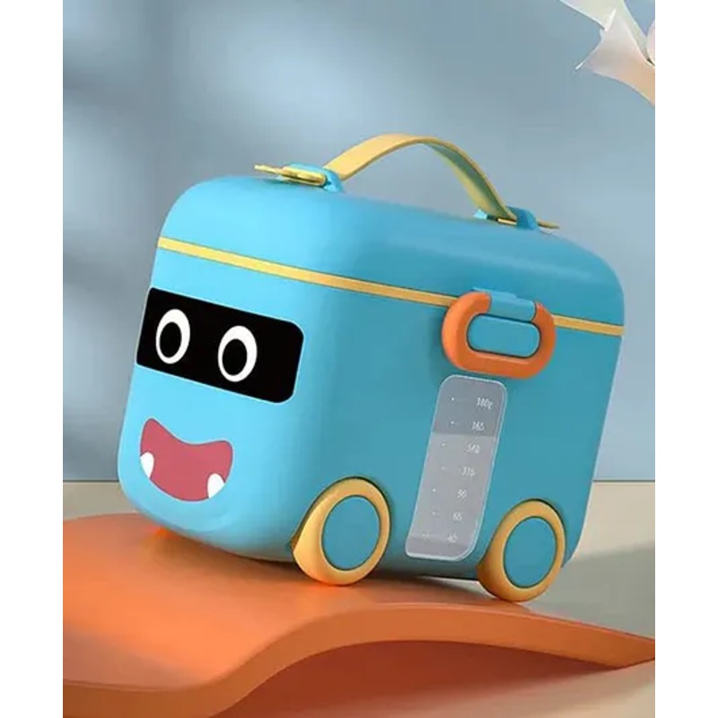 DOMENICO TUK TUK Milk Powder Formula Storage & Dispenser Box Spill Proof – 180g