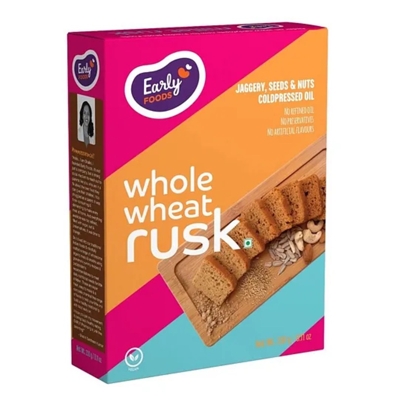 Early Foods Whole Wheat Rusk – 163 g