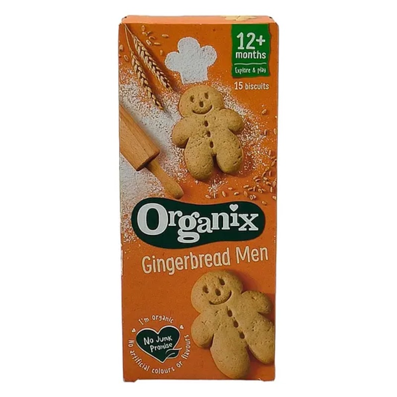 Organix Goodies Gingerbread Men Biscuits – 135 g