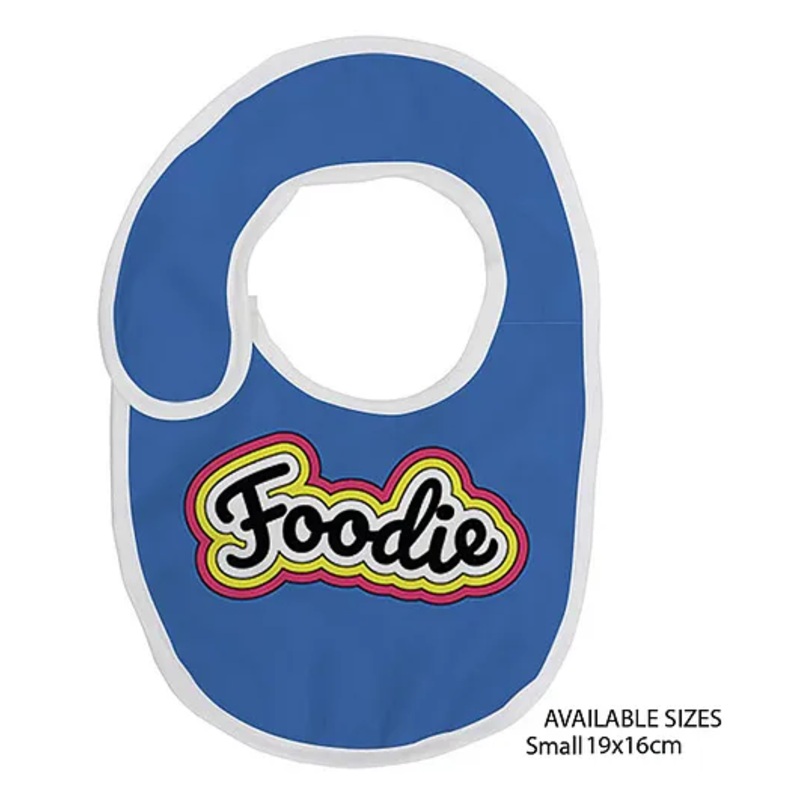 Right Gifting Digital Printed Velcro Closure Bibs – Blue