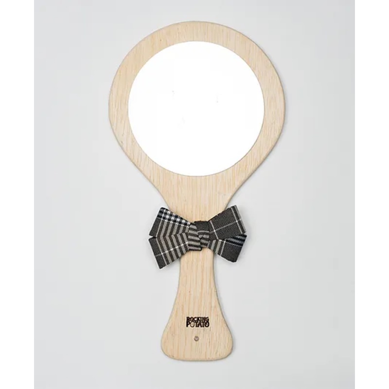 Rocking Potato Montessori Baby Mirror – Beige