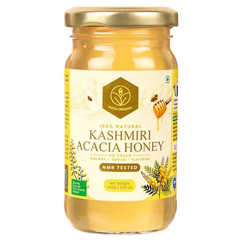SHIVA ORGANIC Kashmiri Acacia Honey – 250 g