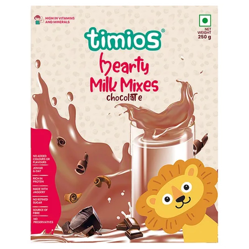 timios High Protein Chocolate Swirl Milk Mix – 250 g
