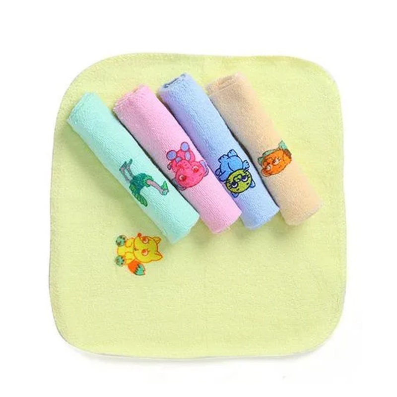 Tinycare Printed Face Napkins Set Of 5 – Multicolor