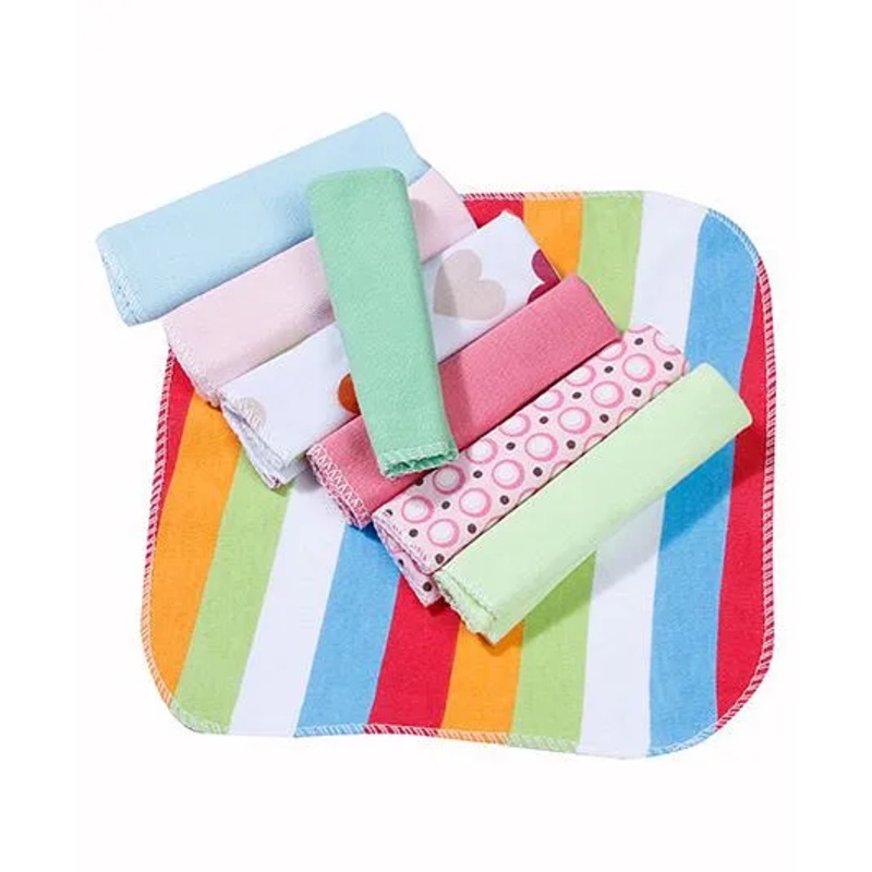 Babyhug Knit Wash Cloth – Pack Of 8
