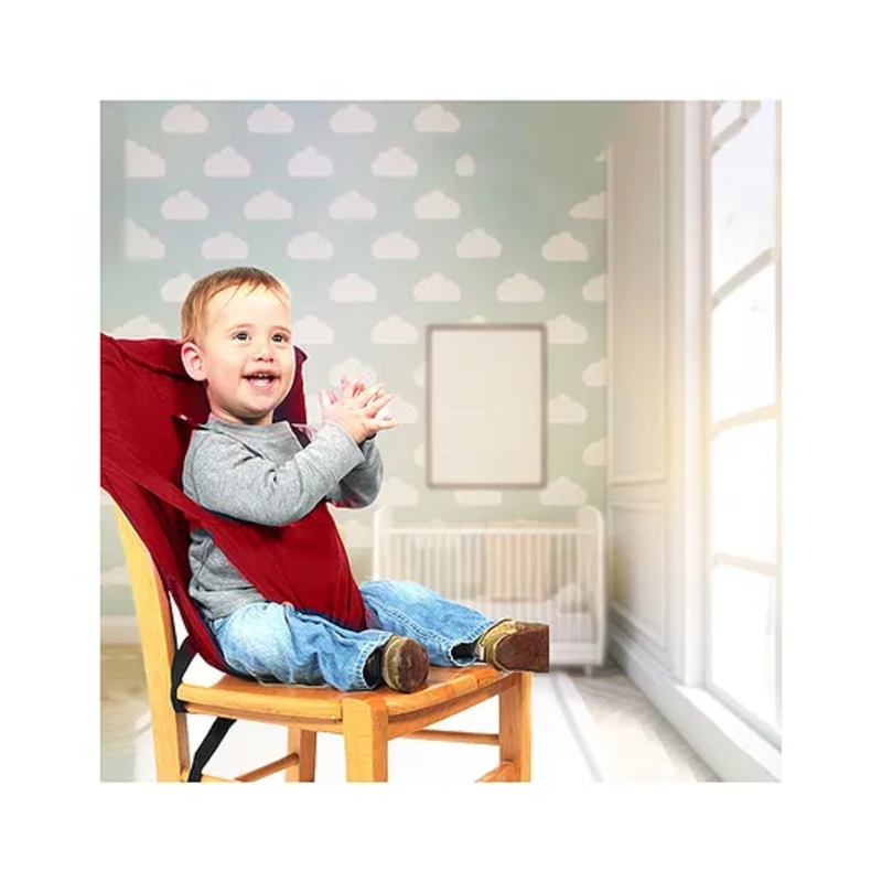 Magic Seat Belt For Feeding Baby – Red