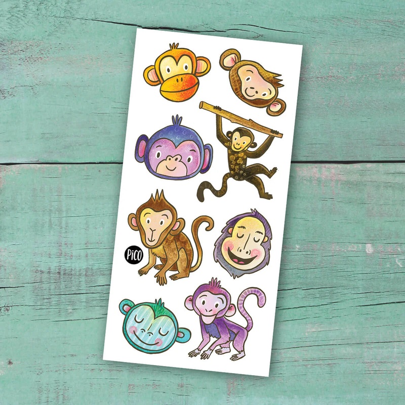 Pico Tattoos –  Monkeys 307