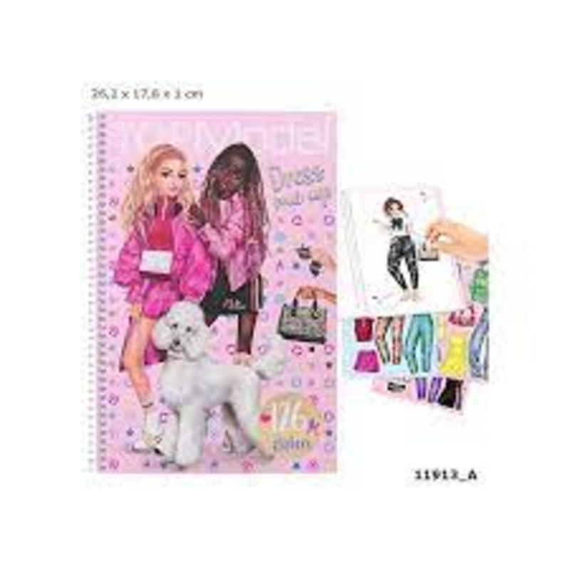 TOPModel Dress Me Up Stickerbook Bling