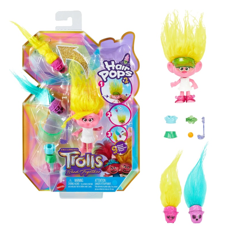 Trolls Band Together- Hair Pops Viva